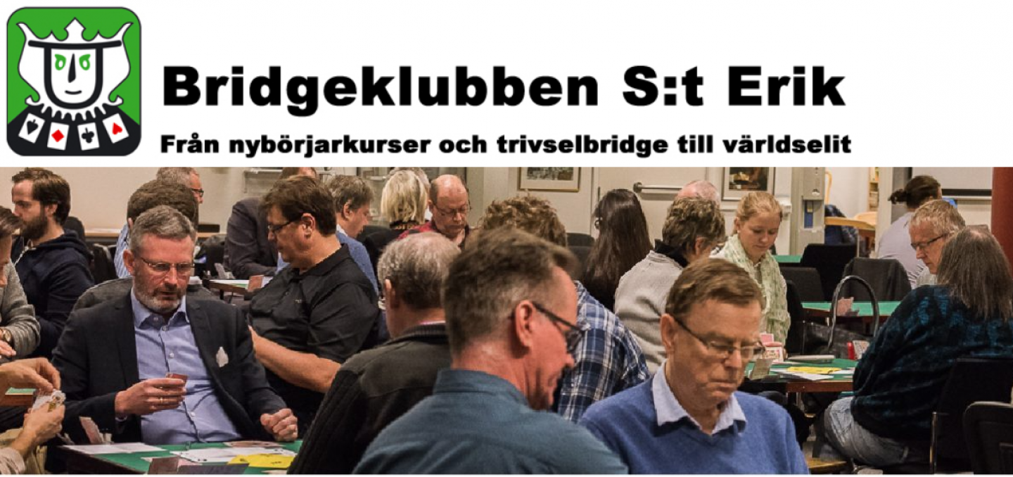 SM på S:t Eriks bridgeklubb